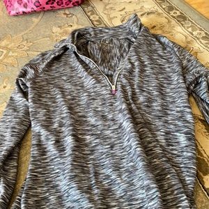 Athleta long sleeve quarter zip shirt